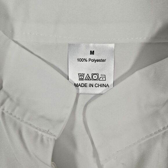 Men's Button Down Shirts Casual Long Sleeve Dress Shirts Summer Beach Shirts - Picture 5 of 9